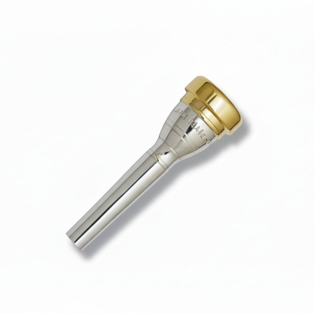 Yamaha Trumpet Mouthpiece, 14B4-HGPR (Gold Rim) – Mouthpiece