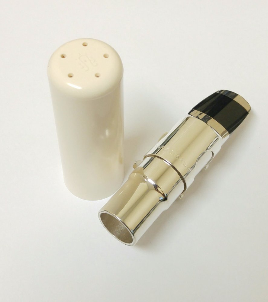 Yanagisawa Metal Alto Saxophone Mouthpiece Kit 5, Silver Plated