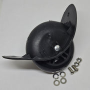 Jupiter Tuba Case Wheel with Mounting Screw, Nuts, and Washers JKCTU82UB