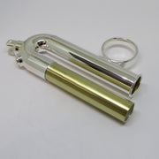 Yamaha Trumpet 3rd Valve Slide Assembly (E-Flat), Silver Plated, TR6610S