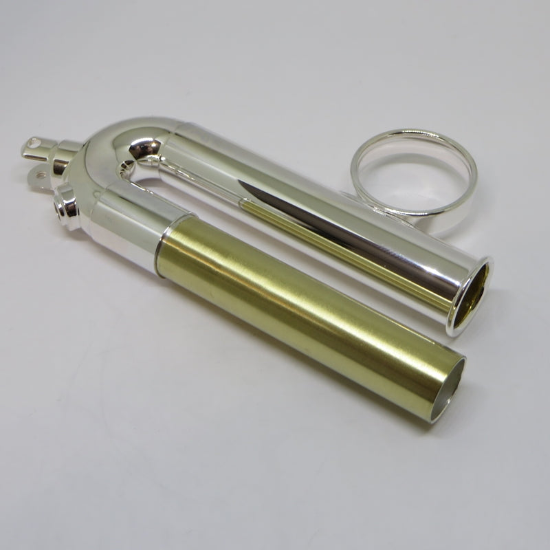Yamaha Trumpet 3rd Valve Slide Assembly (E-Flat), Silver Plated, TR6610S