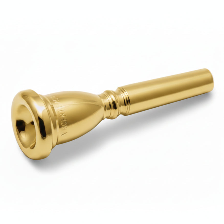 Vincent Bach Commercial Series Gold Plated Trumpet Mouthpiece