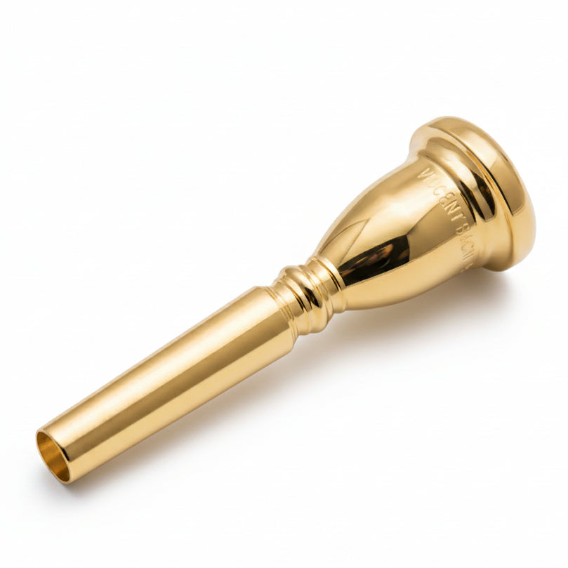 Vincent Bach Commercial Series Gold Plated Trumpet Mouthpiece
