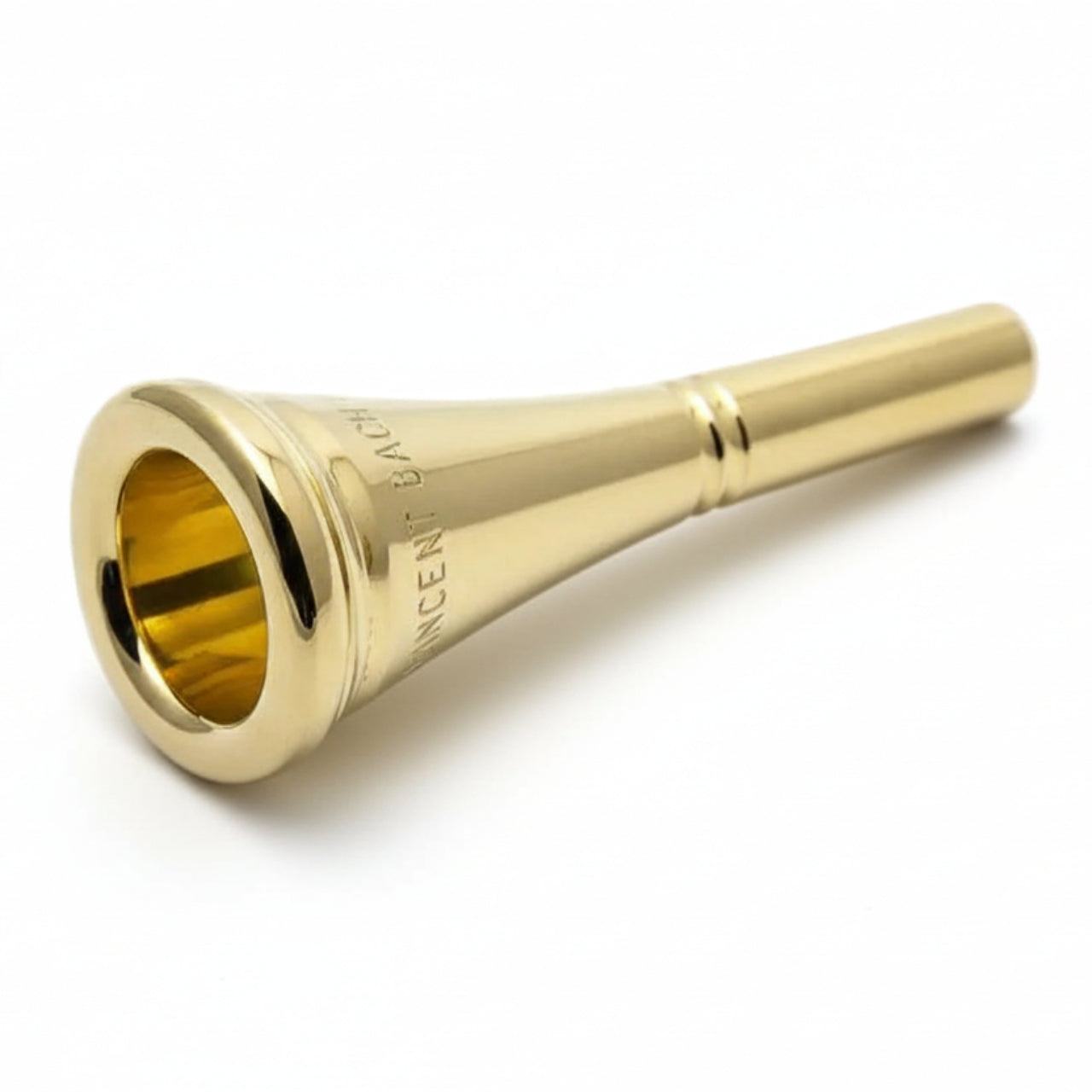 bach french horn mouthpiece, gold plated