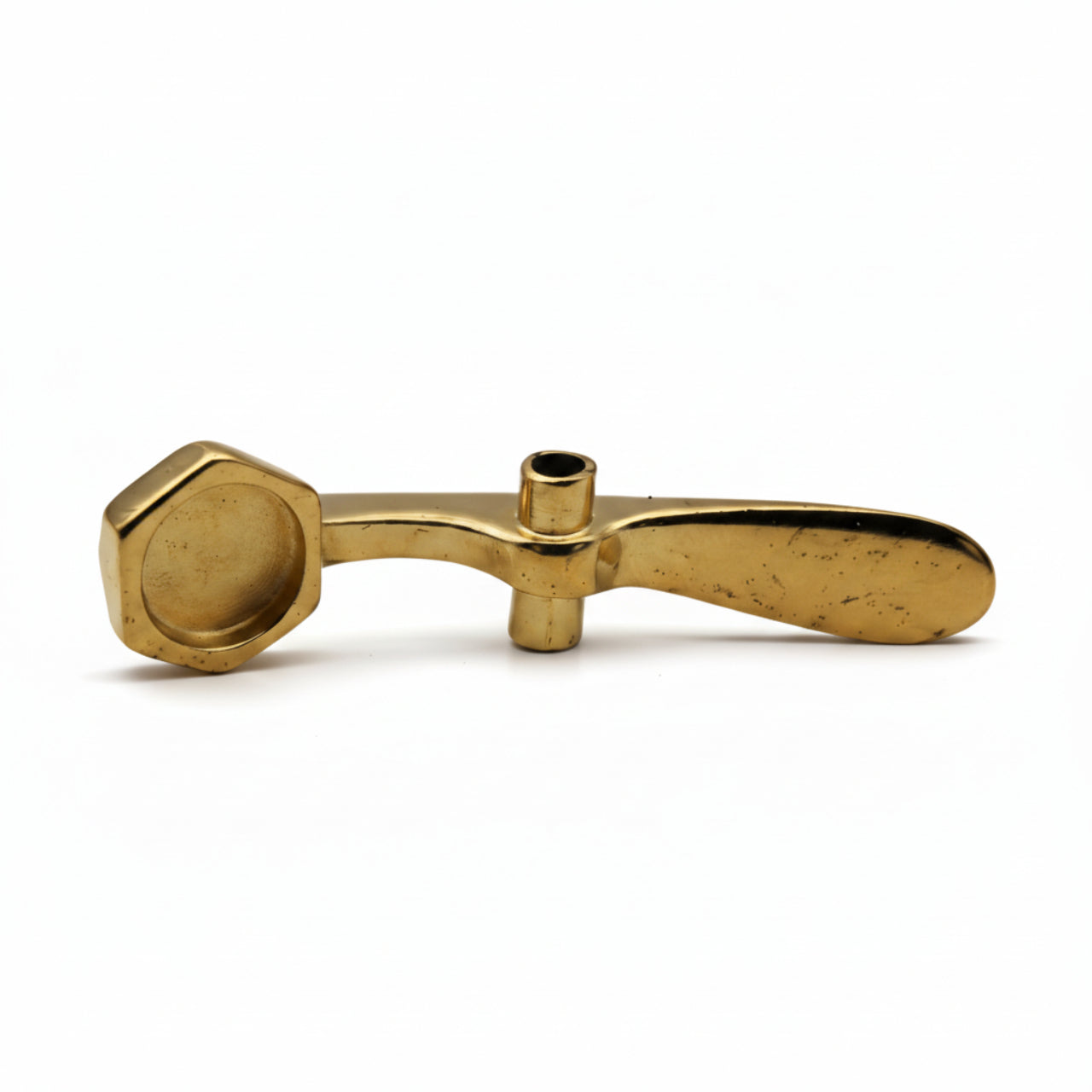 Bach Trumpet Stradivarius Main Tuning Slide Waterkey, Gold Plated
