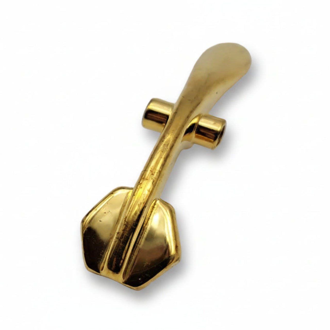 Bach Trumpet Stradivarius Main Tuning Slide Waterkey, Gold Plated