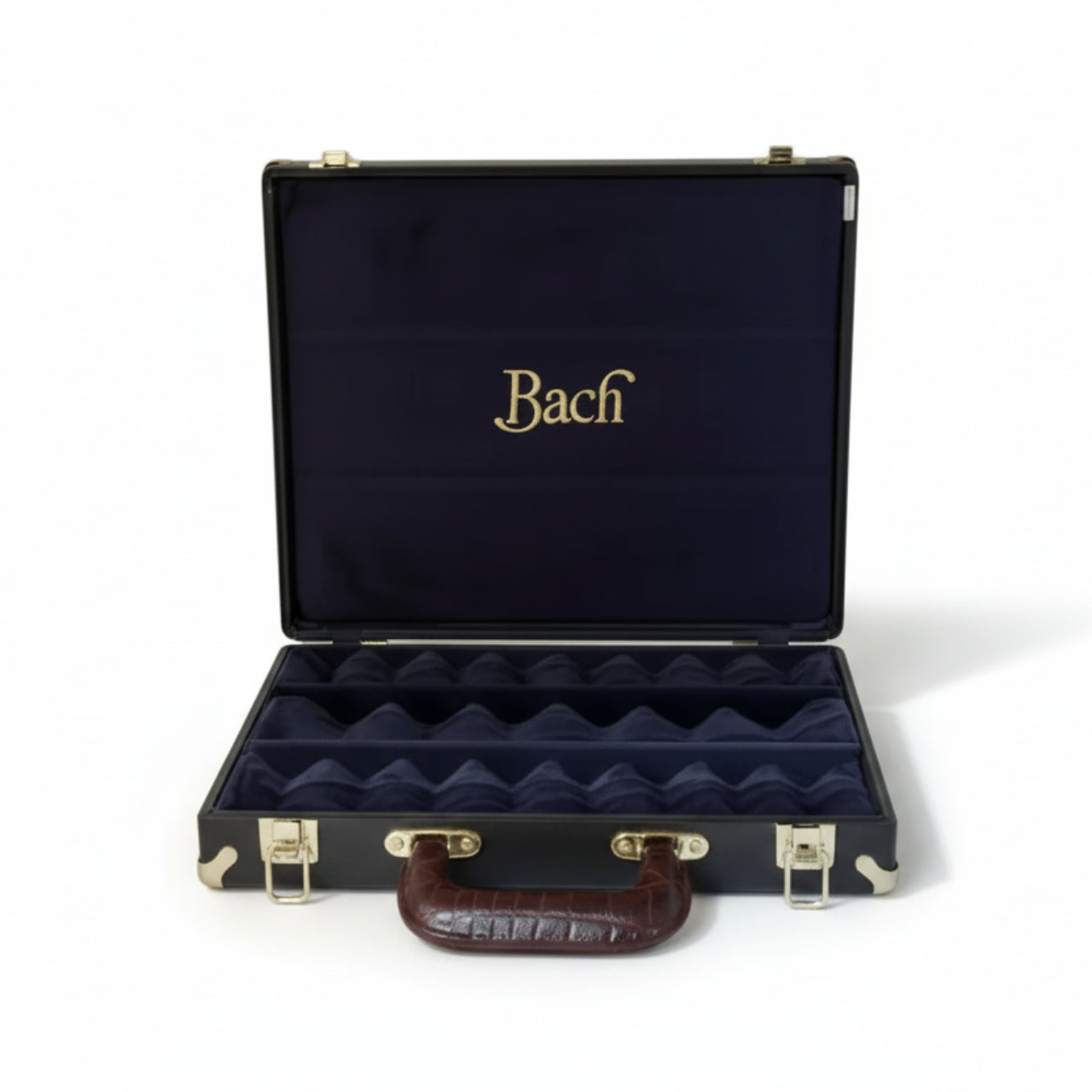 Bach Mouthpiece Display Case - Holds 22 mouthpieces 16 Trumpet & 6 Trombone or large rim trumpet