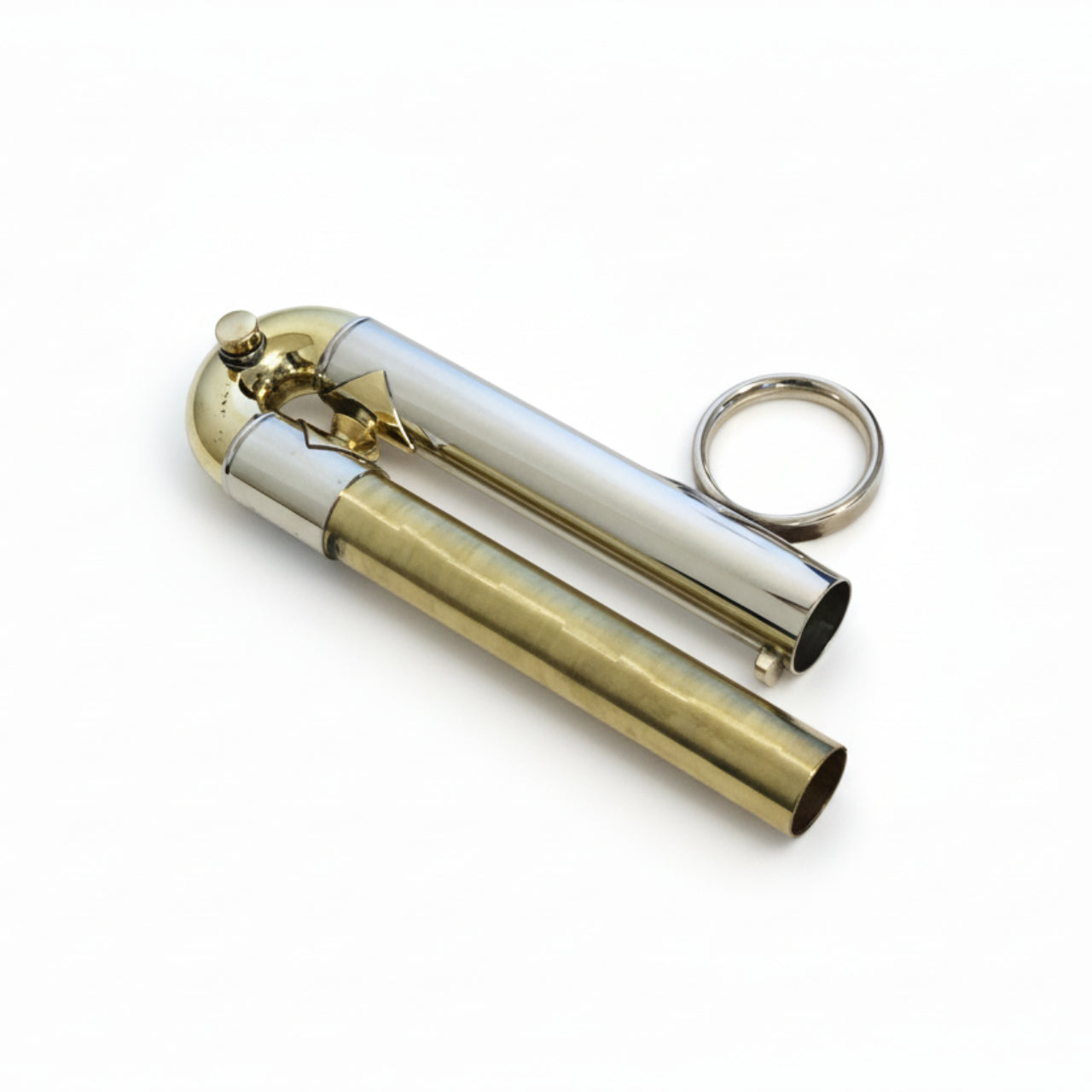Bach C Trumpet 3rd Slide Assembly, Standard Weight, Large Bore (Lacquer) No Water key