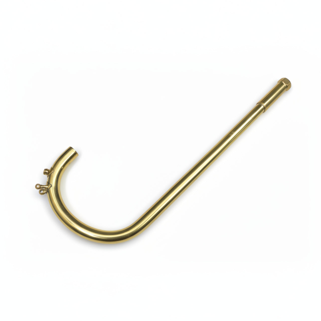 Bach Stradivarius 181 Cornet Leadpipe, 112, Raw Brass