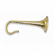 Bach Stradivarius Model 184 Shepherds Crook Bb Cornet Bell Standard Raw Yellow brass