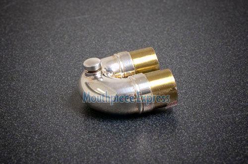 Bach Bb Trumpet 2nd Valve Slide, Light, Med. Large Bore (Silver)