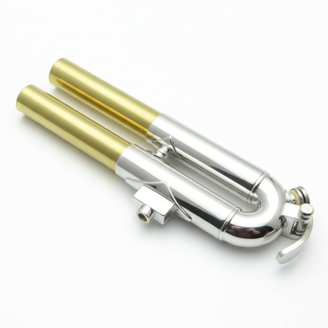 Bach TR200S and Omega MG293 Bb Trumpet 3rd Slide Assembly, (Silver)