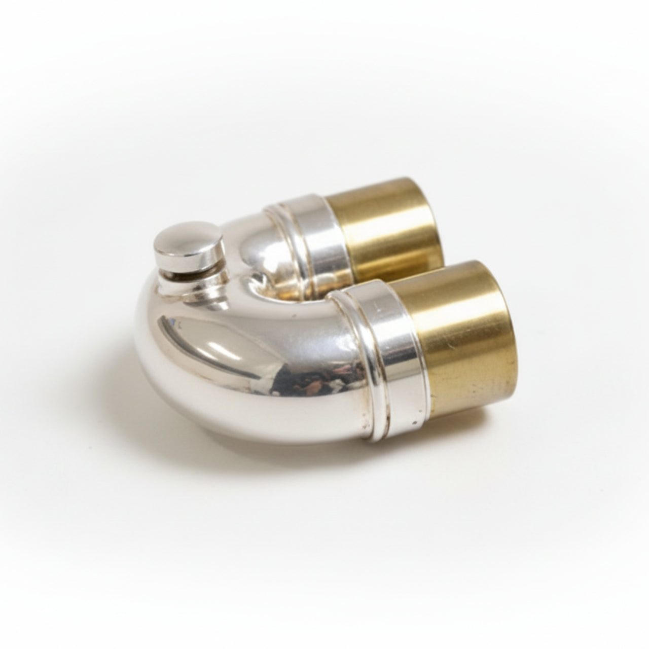 Bach Bb Trumpet 2nd Valve Slide, Light, Large Bore (Silver)