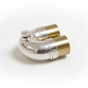 Bach Bb Trumpet 2nd Valve Slide, Light, Large Bore (Silver)