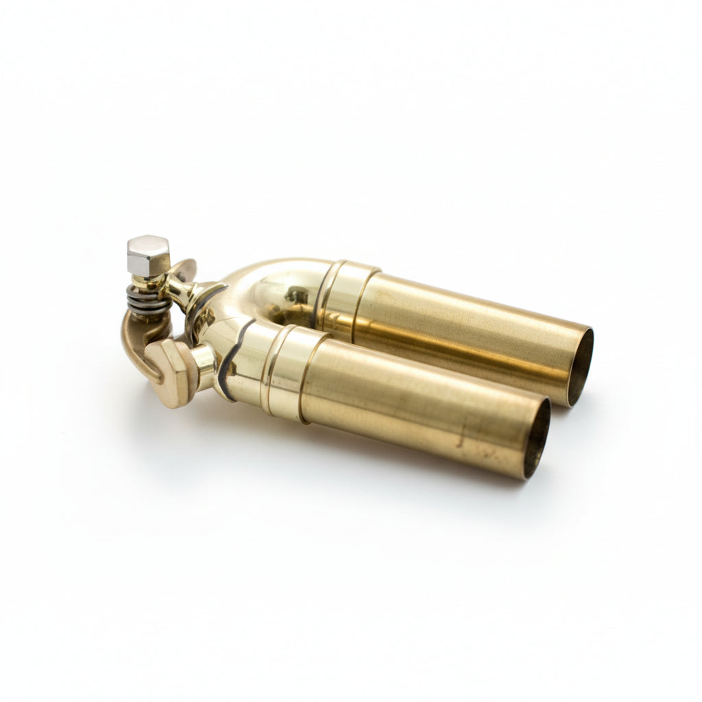 Bach Bb Trumpet  3rd Slide Assembly w/ Waterkey, Light, Large Bore (Lacquer)