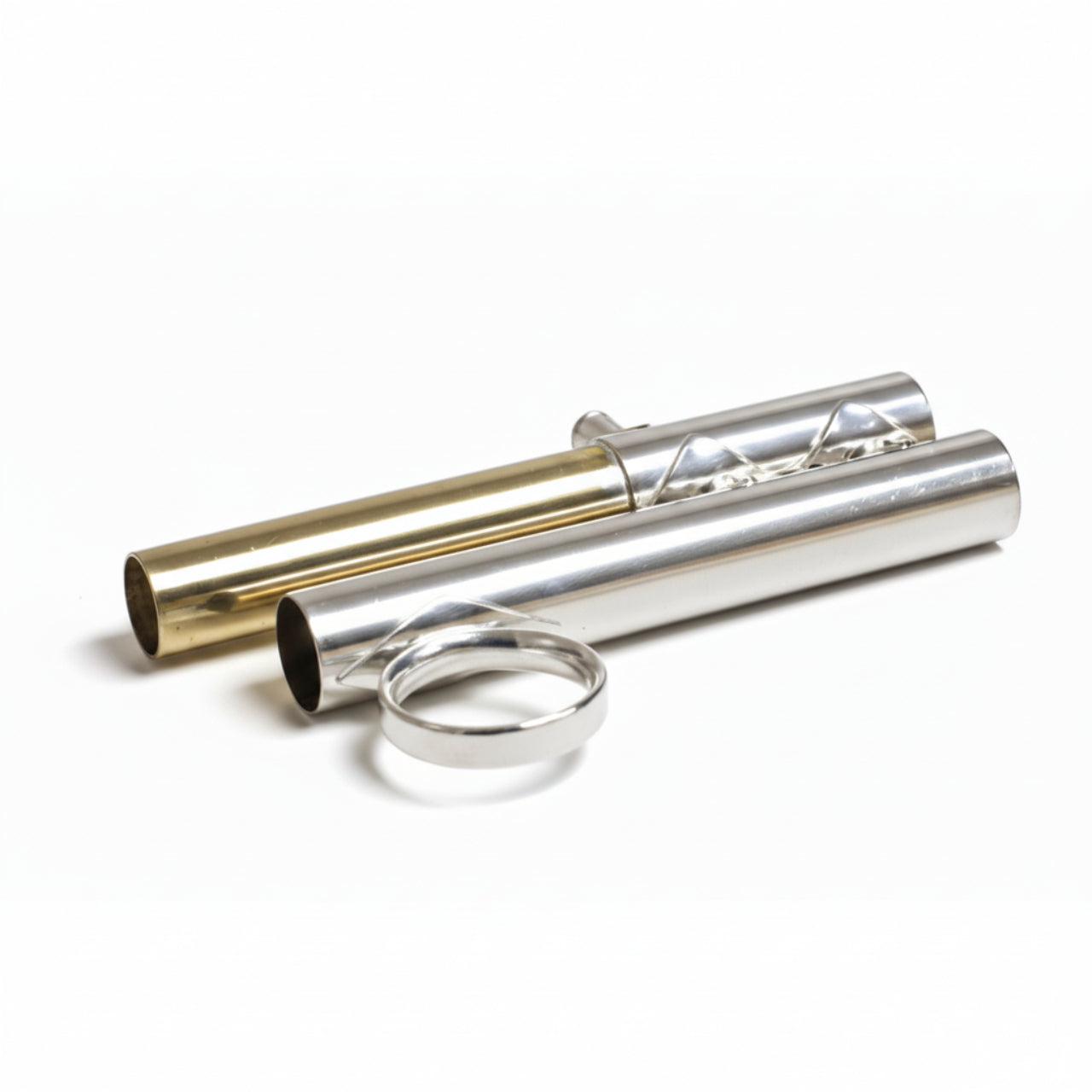 Bach Bb Trumpet 3rd Valve Middle Slide, Light, Large Bore (Silver)