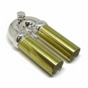 Bach Artisan Bb Trumpet 3rd Slide Assembly Inside, End, Silver Plated