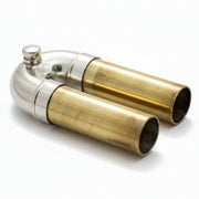 Bach Bb Trumpet  3rd Slide Assembly,  End, Light, Med. Large Bore Silver Fit LR and LT180