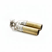 Bach Stradivarius Bb Trumpet 3rd Slide Assembly w/ Waterkey, Standard, Med. Large Bore (Silver)