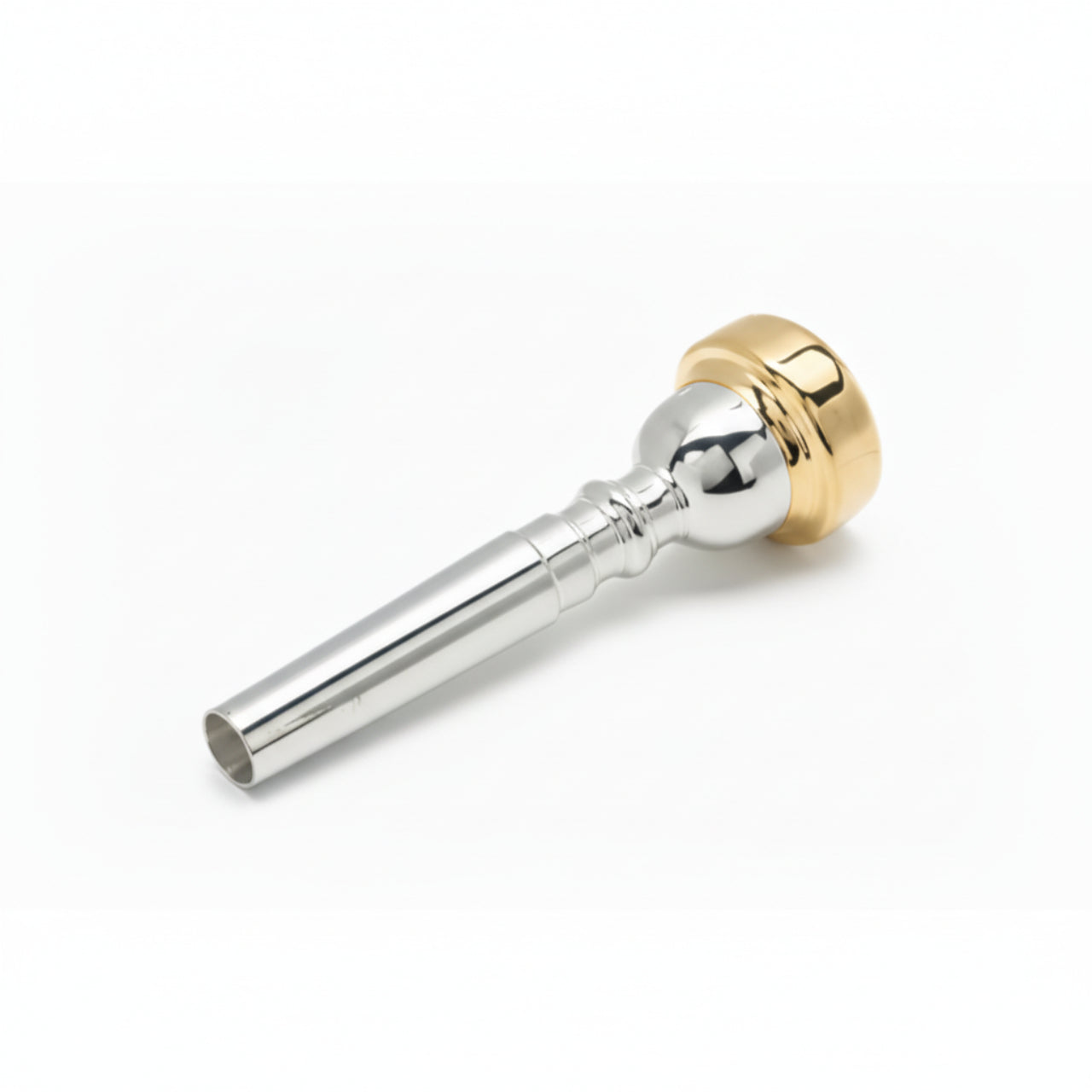 Bach Symphonic Trumpet Mouthpiece, gold plated rim