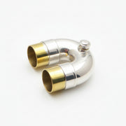 Bach Bb Trumpet Student Model TR300H2 2nd Slide Assembly, Silver Plated