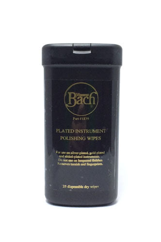 Bach Plated Instrument Polishing Wipes (25 wipes)