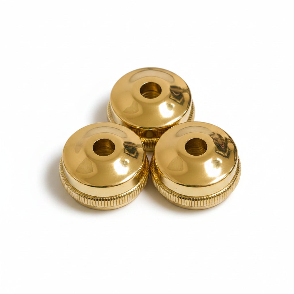 Bach Heavy Valve Caps (Gold Plate)