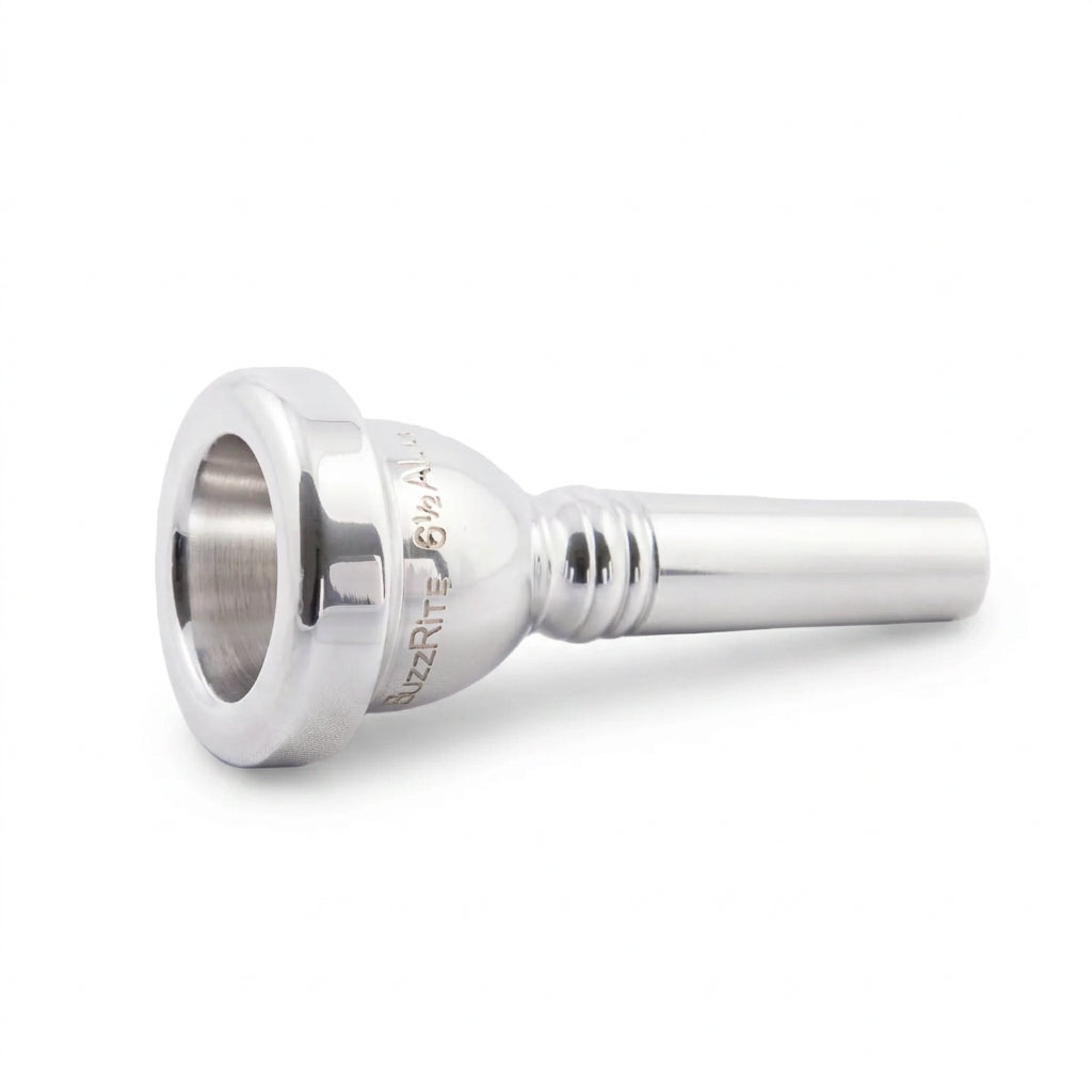 BuzzRite Large Shank Trombone Mouthpiece, 6-1/2AL (aka 6.5AL, 6HAL)