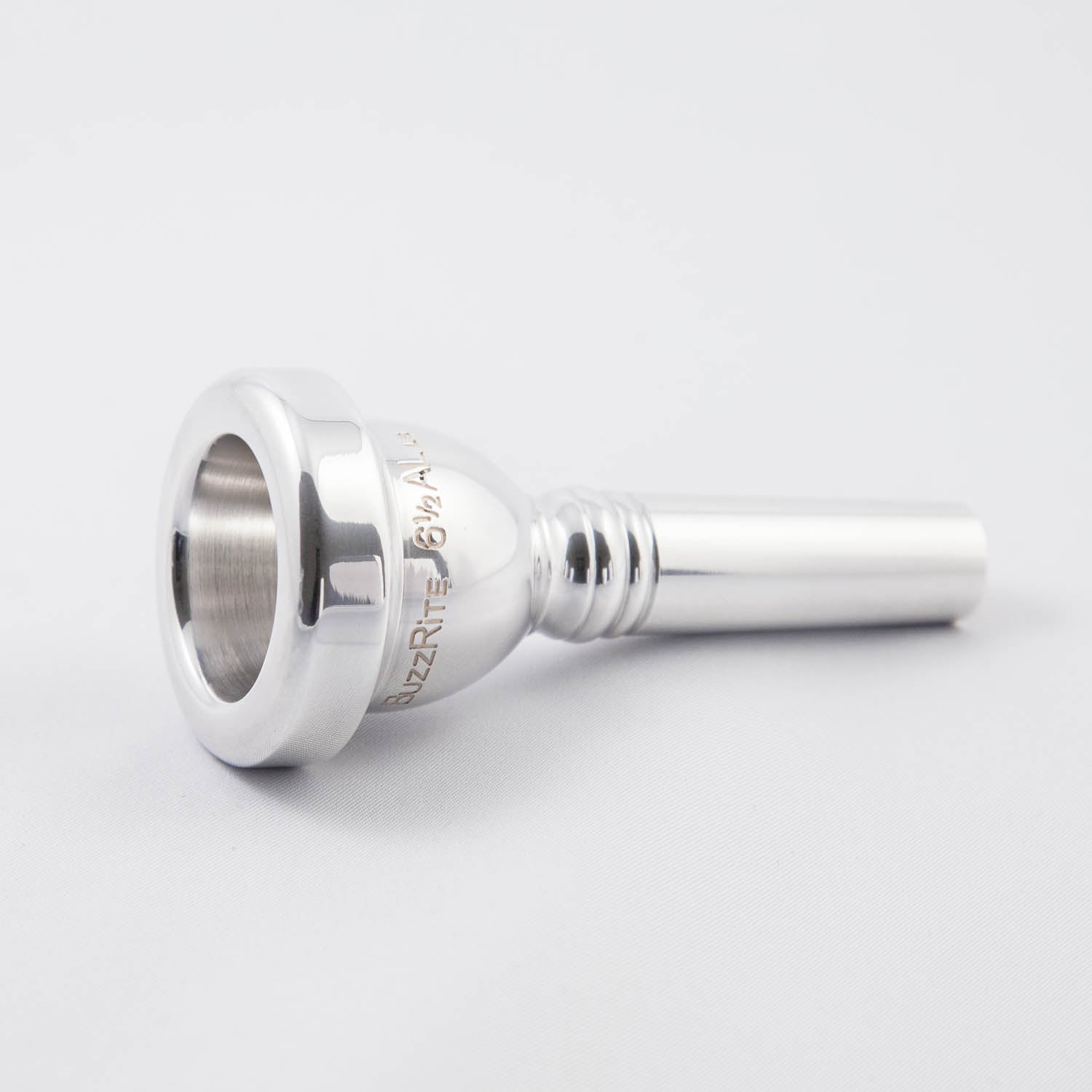 BuzzRite Large Shank Trombone Mouthpiece, 6-1/2AL (aka 6.5AL, 6HAL)