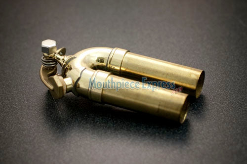 Bach Bb Trumpet  3rd Slide Assembly w/ Waterkey, Light, Med. Large Bore (Lacquer)