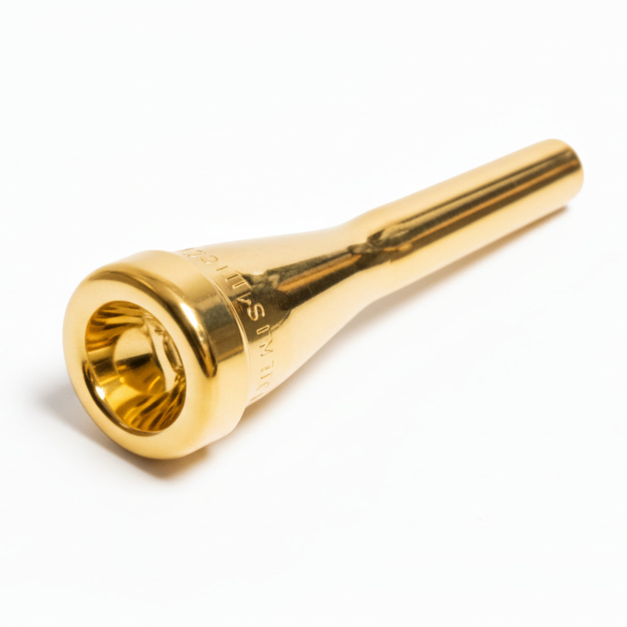 Denis Wick heavy top trumpet mouthpiece, gold plated