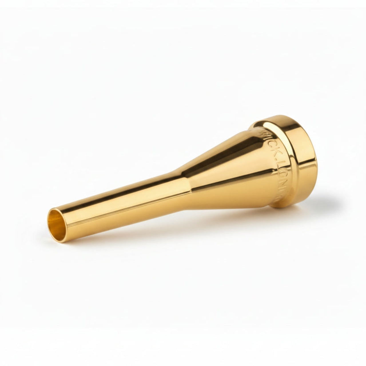 Denis Wick heavy top trumpet mouthpiece, gold plated