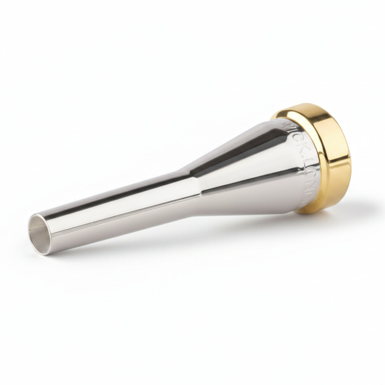 Denis Wick heavy top trumpet mouthpiece, gold plated rim