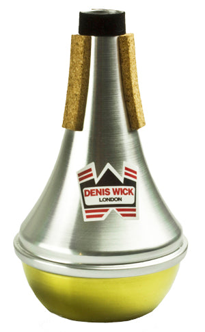 Denis Wick Straight Mute, Bb Trumpet/Cornet (Aluminum and Brass)