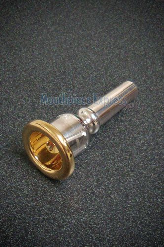 Denis Wick Heritage Cornet Mouthpiece, 4.5 (Gold Rim)