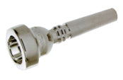 Schilke Flugelhorn Mouthpiece, 15F Hybrid Shank - Works With Small and Large Tapered Receiver