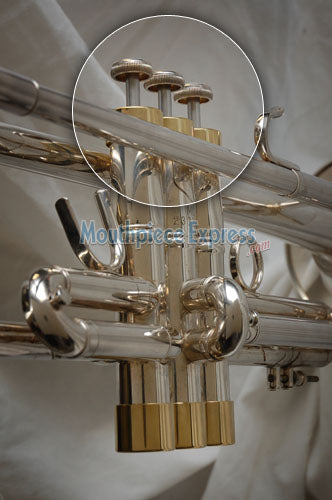 High Profile Top Caps, Bach Strad (Raw Brass)