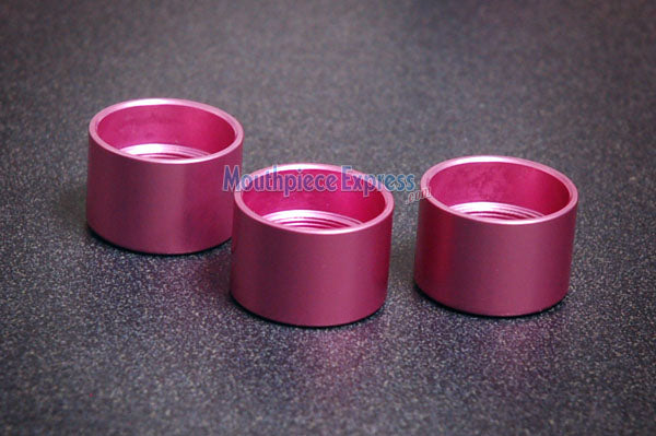 High Profile Light Bottom Caps (3), Yamaha, Pink