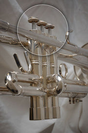 High Profile Top Caps, Yamaha (Silver Plated)