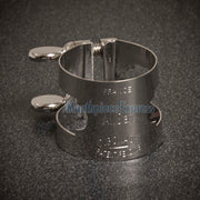 Bonade Alto Sax Ligature Nickel Silver Professional Quality