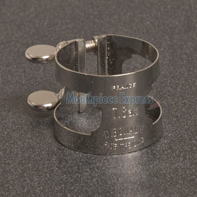 Bonade Tenor Sax Ligature Nickel Silver Professional Quality