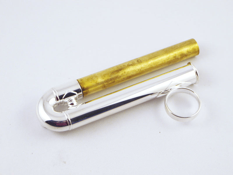 Yamaha Trumpet 3rd Valve Slide Assembly Silver Plated YTR9335CHS(2)