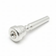 Parduba Double Cup Trumpet Mouthpiece, silver