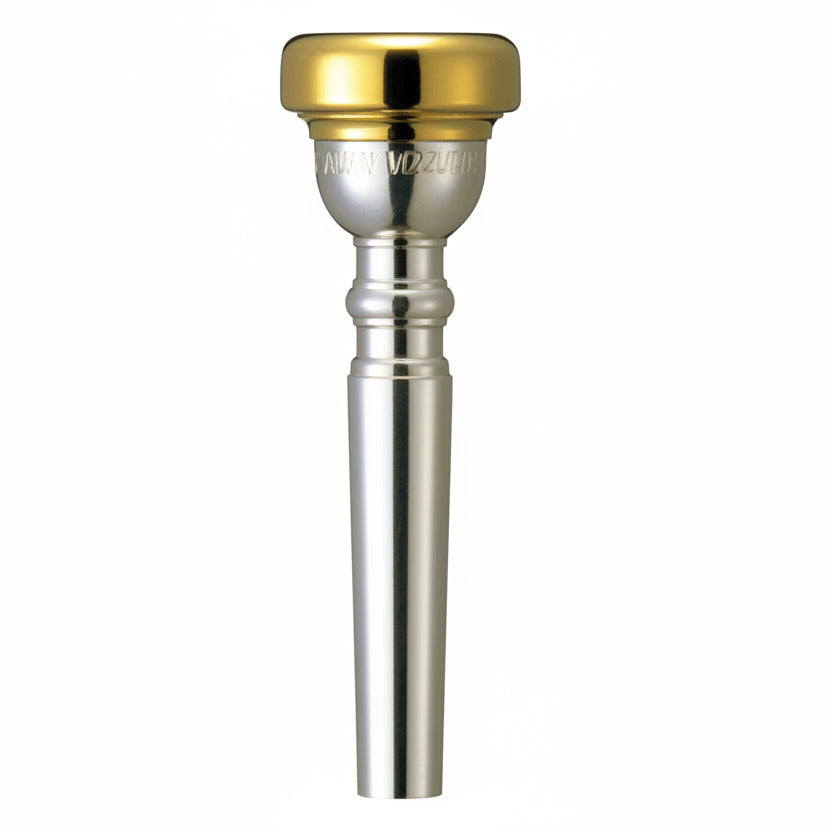 Yamaha Trumpet Mouthpiece, Allen Vizzutti SIGNATURE Gold Rim/Cup