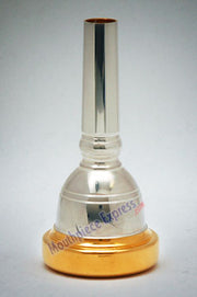 Yamaha Trombone Mouthpiece, 48-GPR Small Shank (Gold Rim)