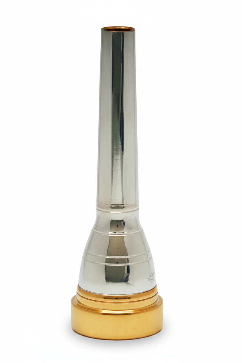 Yamaha Trumpet Mouthpiece, 14C4-HGPR (Gold Rim)