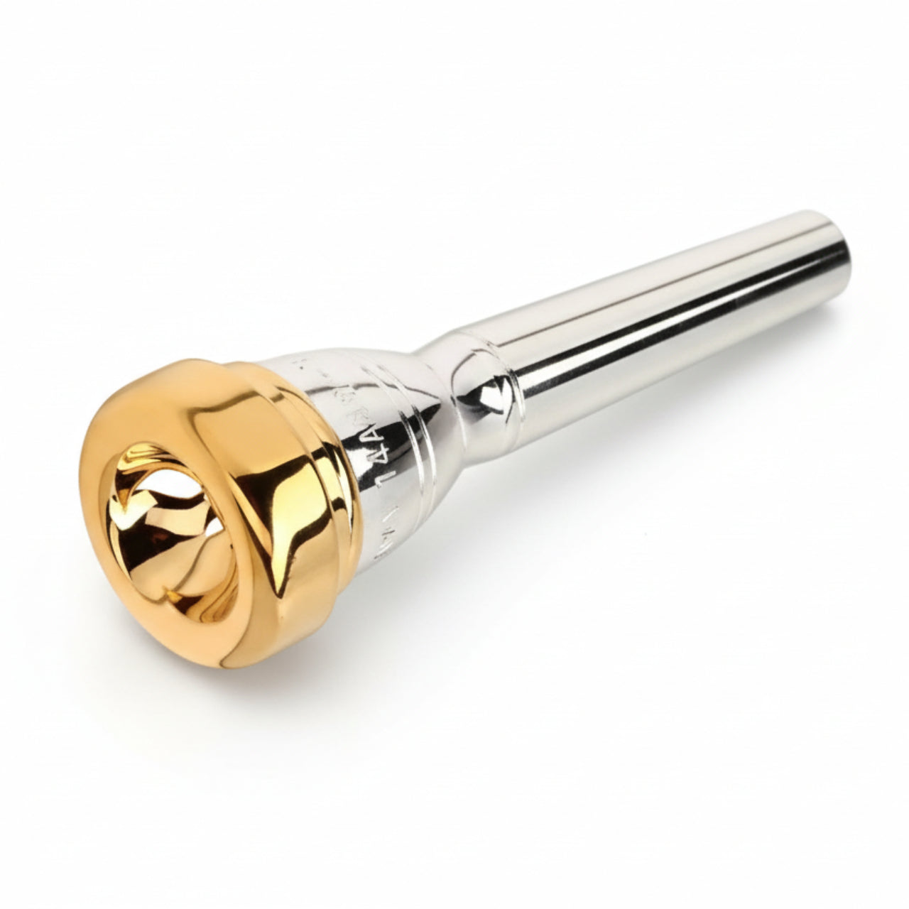 Yamaha Trumpet Mouthpiece, 14A4a-HGPR (Gold Rim)
